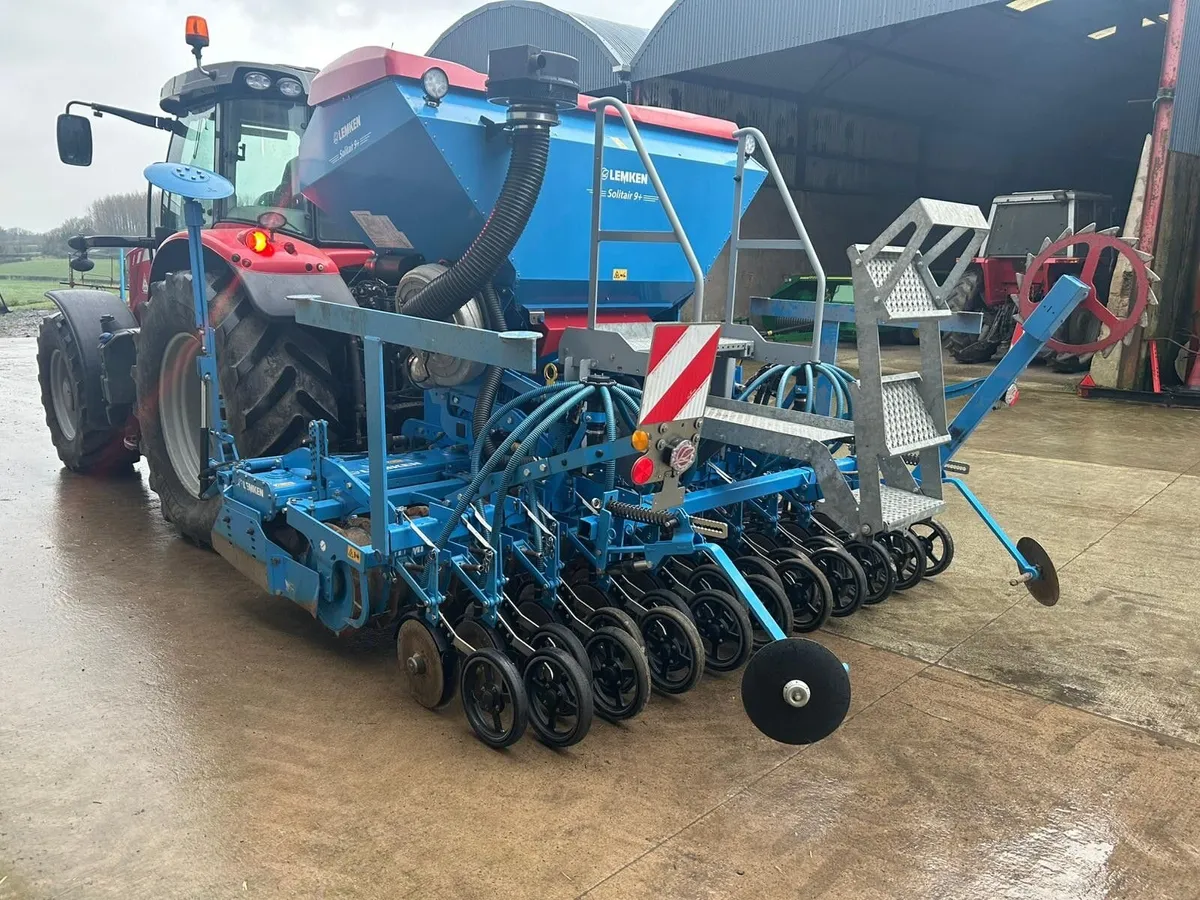 Lemken solitaire 9 + drill - Image 3