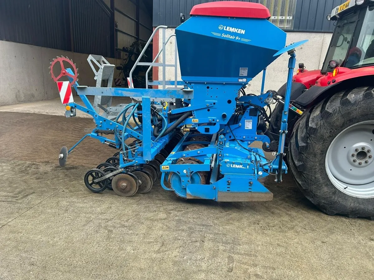 Lemken solitaire 9 + drill - Image 1