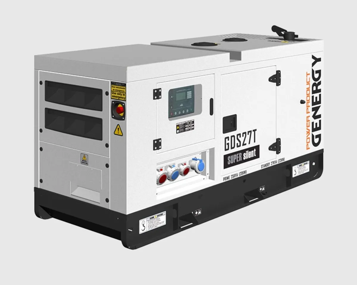 Genergy 27KW back up diesel generator - Image 1