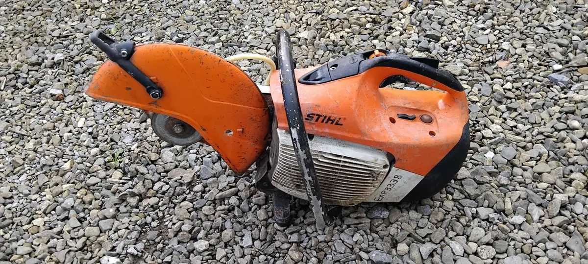 Stihl TS410 Consaw "FOR HIRE" - Image 1