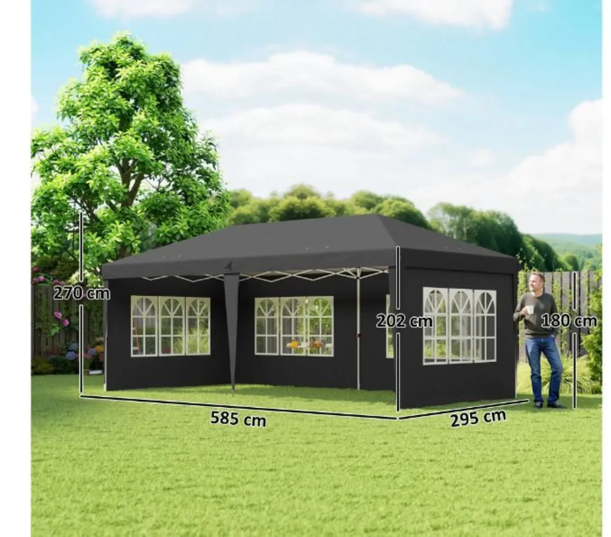 3 x 6m Pop-Up Gazebo - Image 4