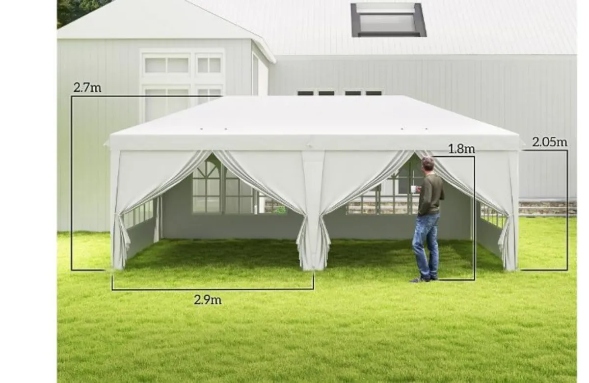 3 x 6 m Pop Up Gazebo - Image 3