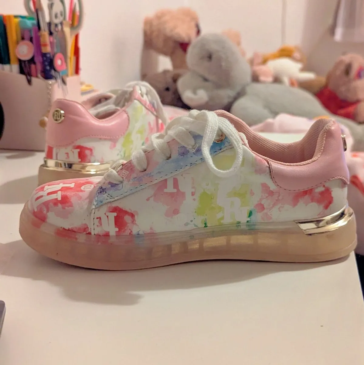 River Island girls colorful shoes - Image 1
