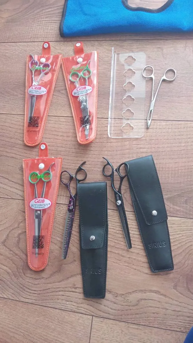 New set dog grooming scissors