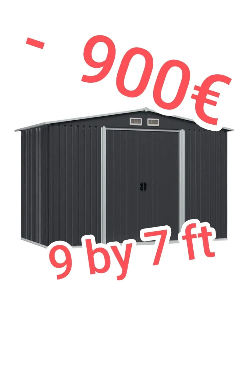 Shed metal Delivery and assembling included 🏡 - Image 1