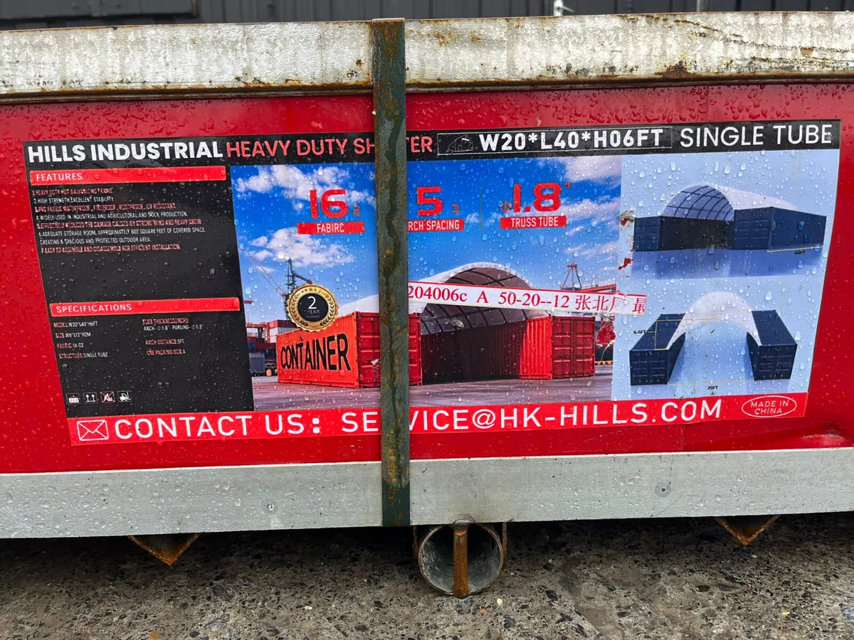 40ft Container Shelter Tent - Image 4