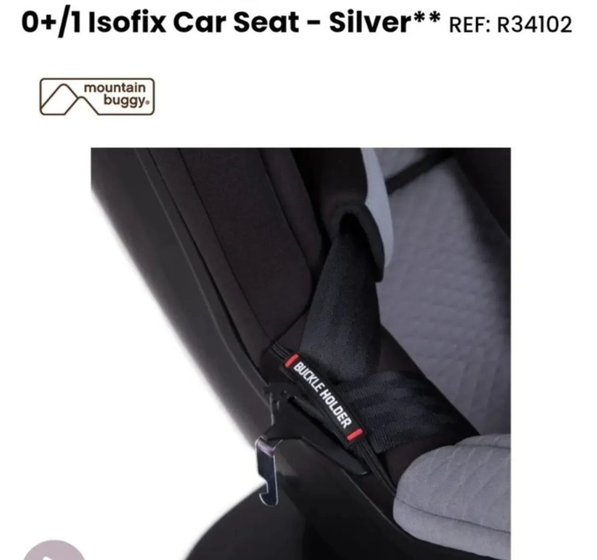 Mountain Buggy Safe Rotate Car Seat - Image 3
