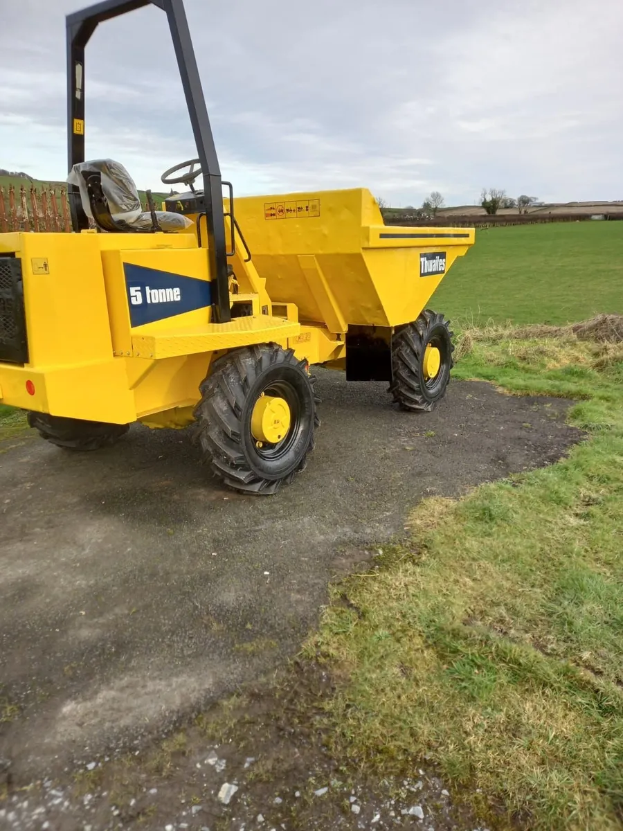 Bedford 6ton Thwaites 5ton Dumpers - Image 4