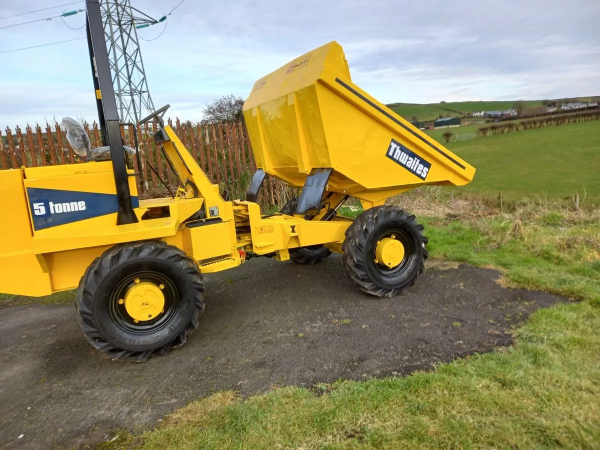 Thwaites 5ton Dumper - Image 2