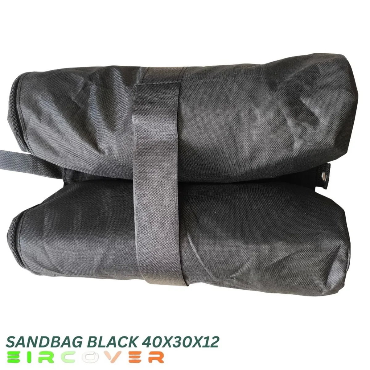 Double Sandbag  black : 40cm x 25cm x 12cm - Image 2