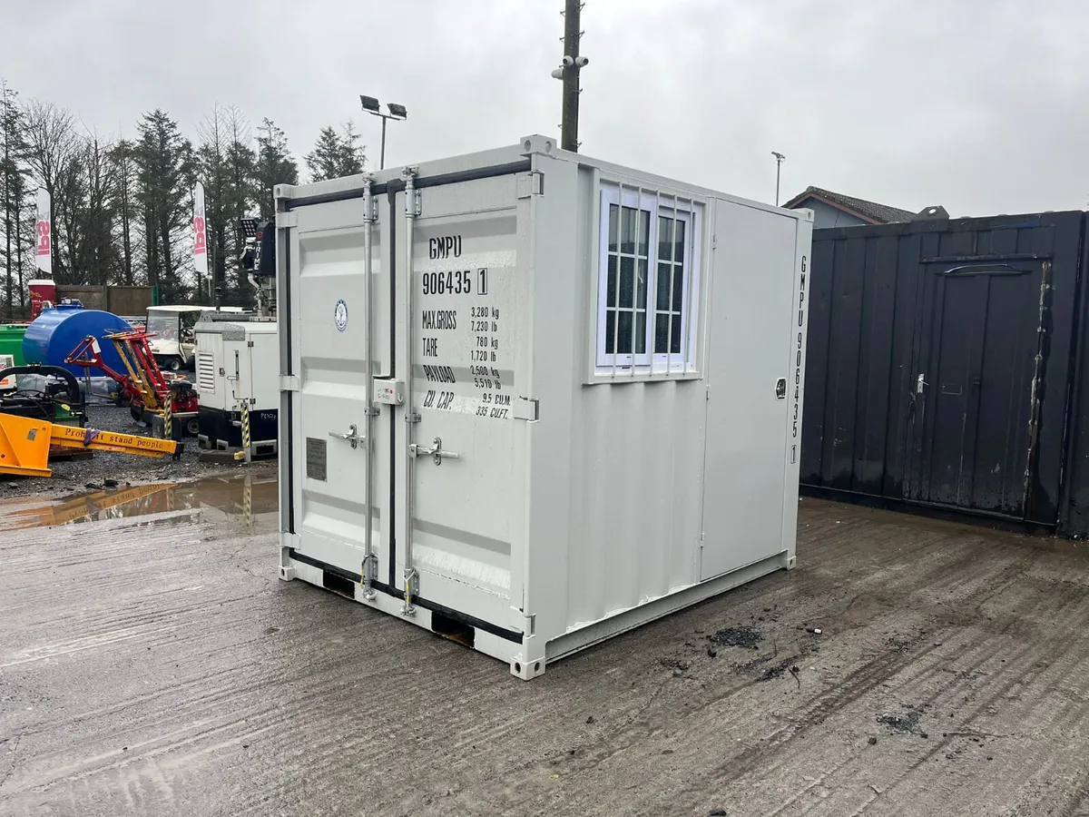 6.6ft x 8ft Container – Door & Window – Compact Un - Image 3