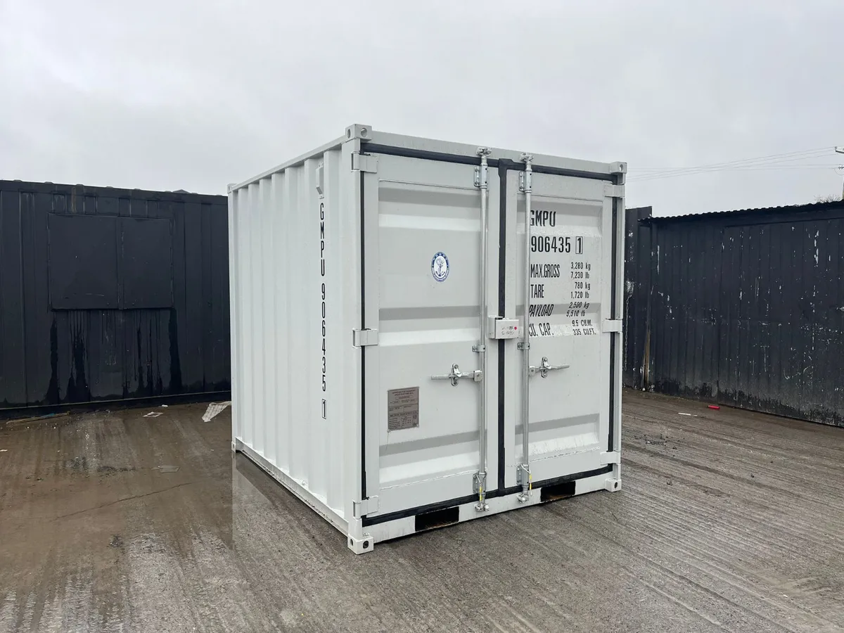 6.6ft x 8ft Container – Door & Window – Compact Un - Image 1