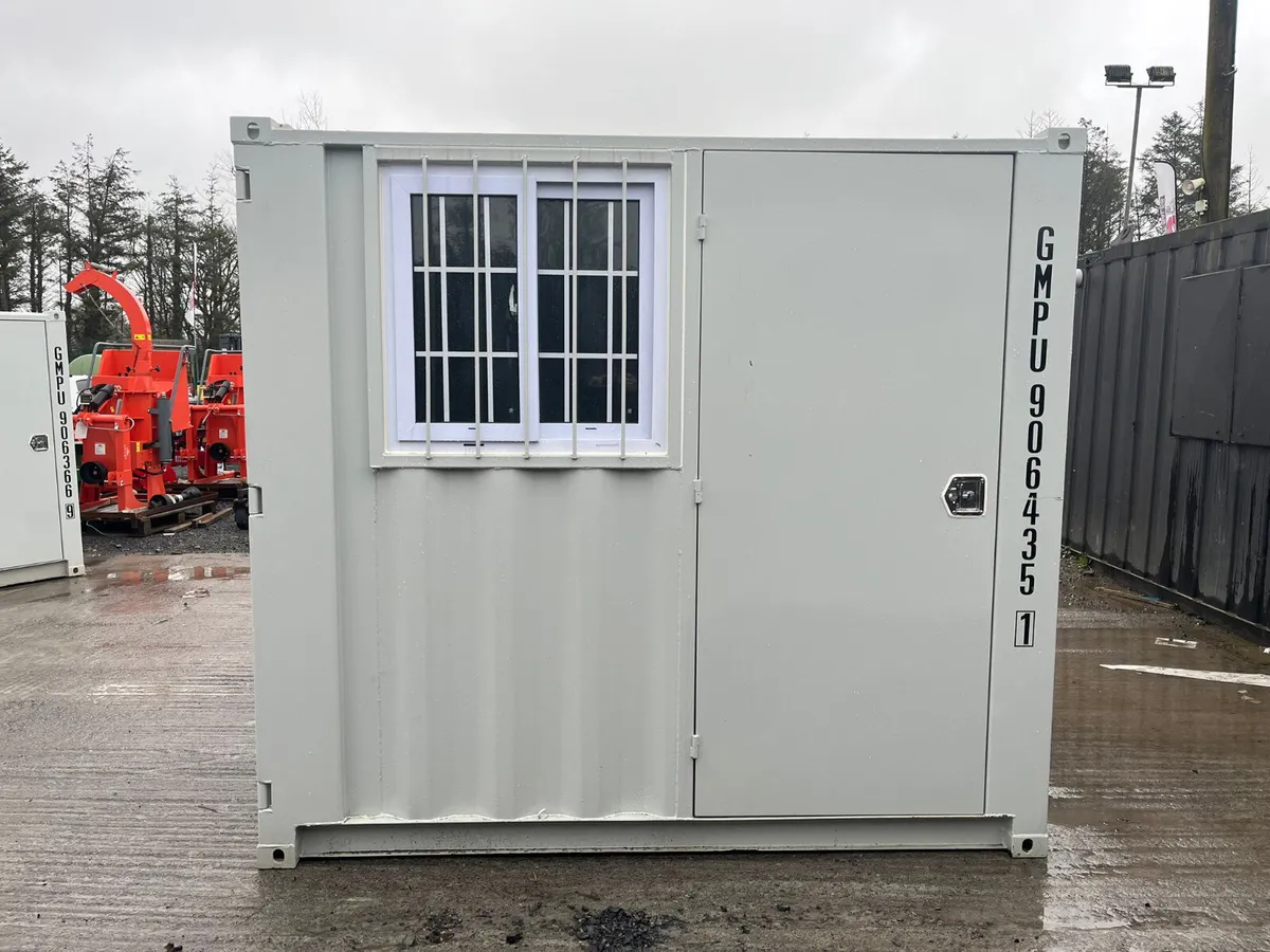 6.6ft x 8ft Container – Door & Window – Compact Un - Image 4