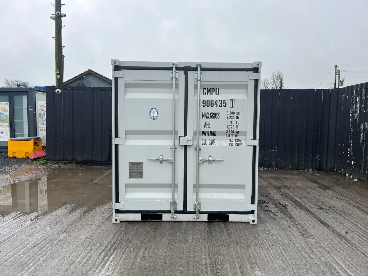 6.6ft x 8ft Container – Door & Window – Compact Un - Image 2