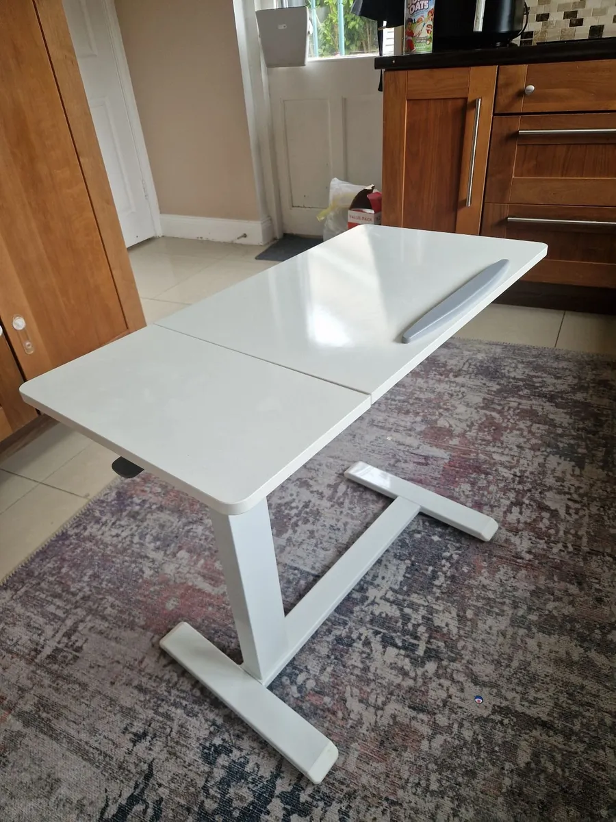 Compact Adjustable Height Desk with Tilt - Image 1