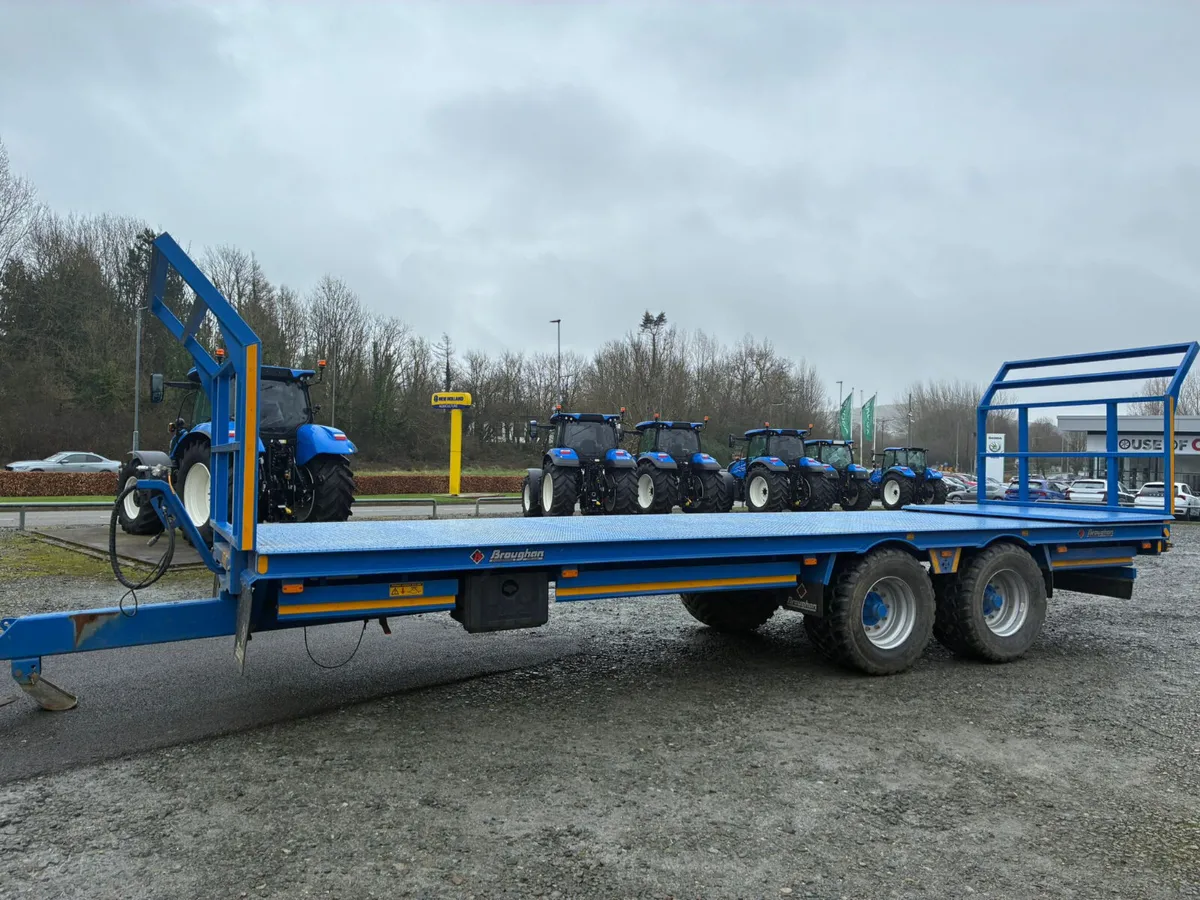 2024 Broughan 28ft Bale Trailer. - Image 1