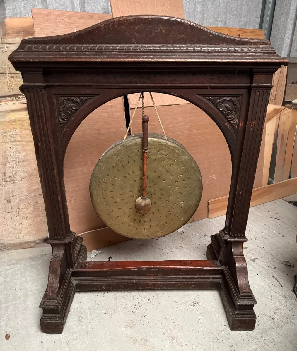 Antique Victorian dinner gong