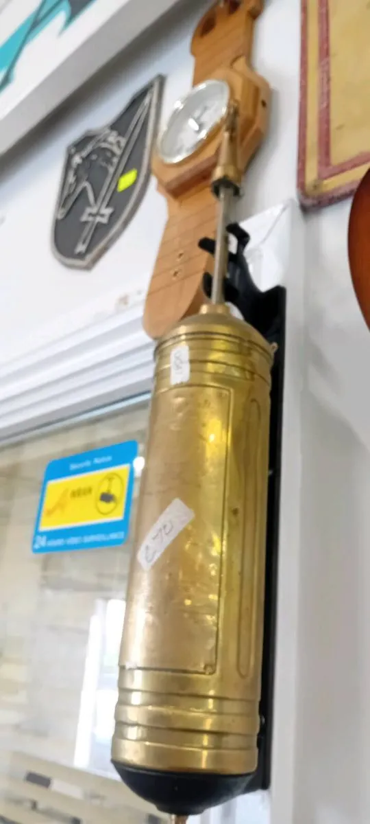 Antique Brass Fire Extinguisher