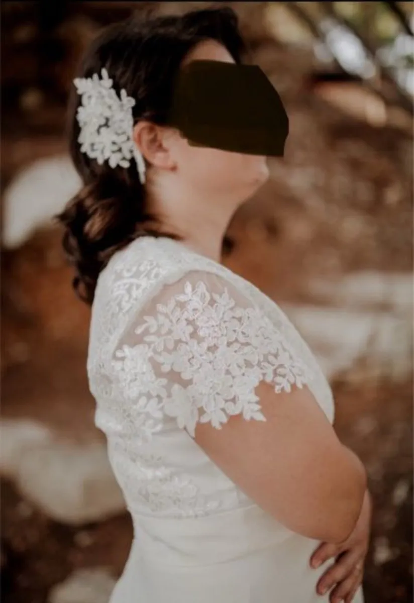 Designer Custom Made Wedding Dress - Image 3