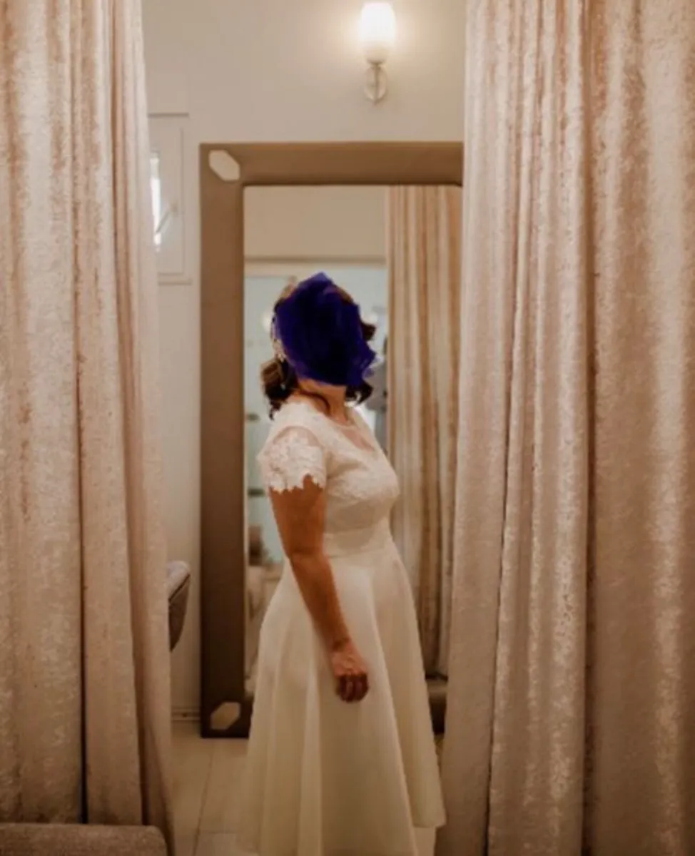 Designer Custom Made Wedding Dress - Image 2