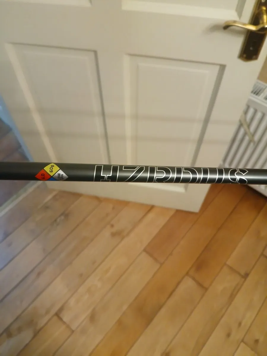 Hzrduos black smoke driver shaft as new - Image 1