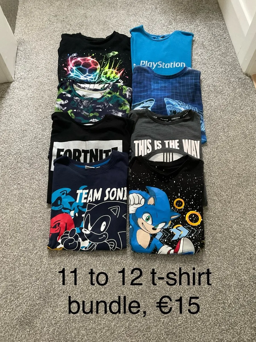 Boys 11 to 12 t shirts