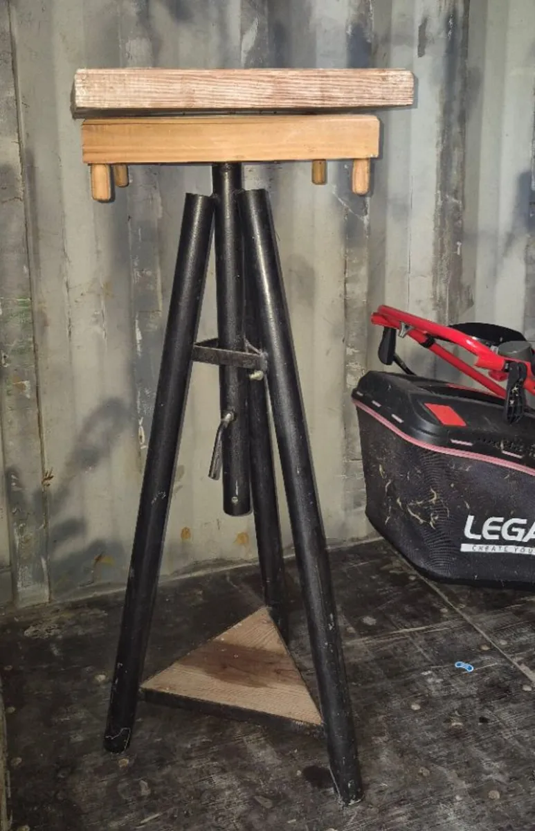 Heavy-duty sculptor’s turntable / rotating stand