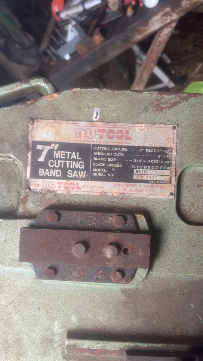 Band saw for sale. - Image 4