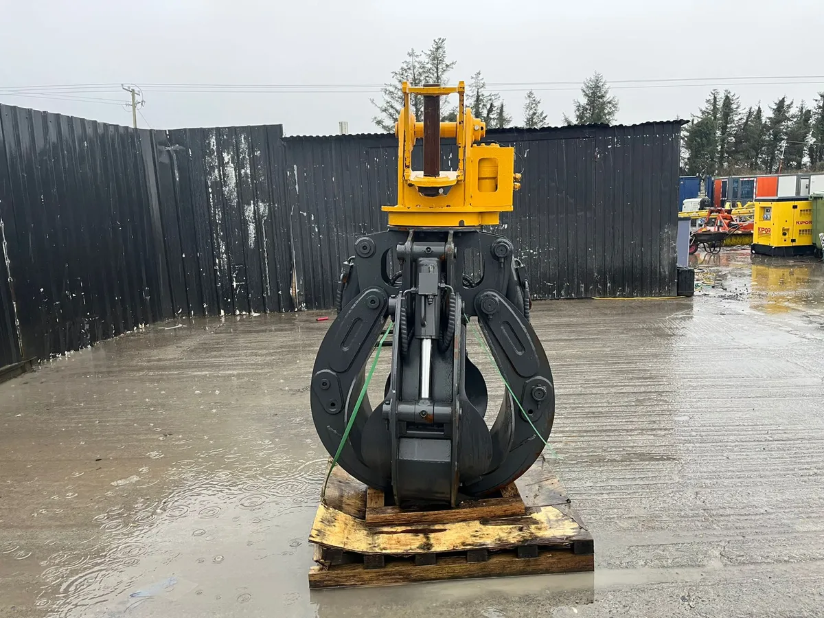 Hydraulic Rotating Tyne Grapple – 1500kg Capacity - Image 3