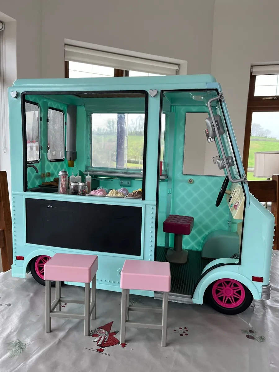 Our Generation Ice Cream Truck, - Image 1