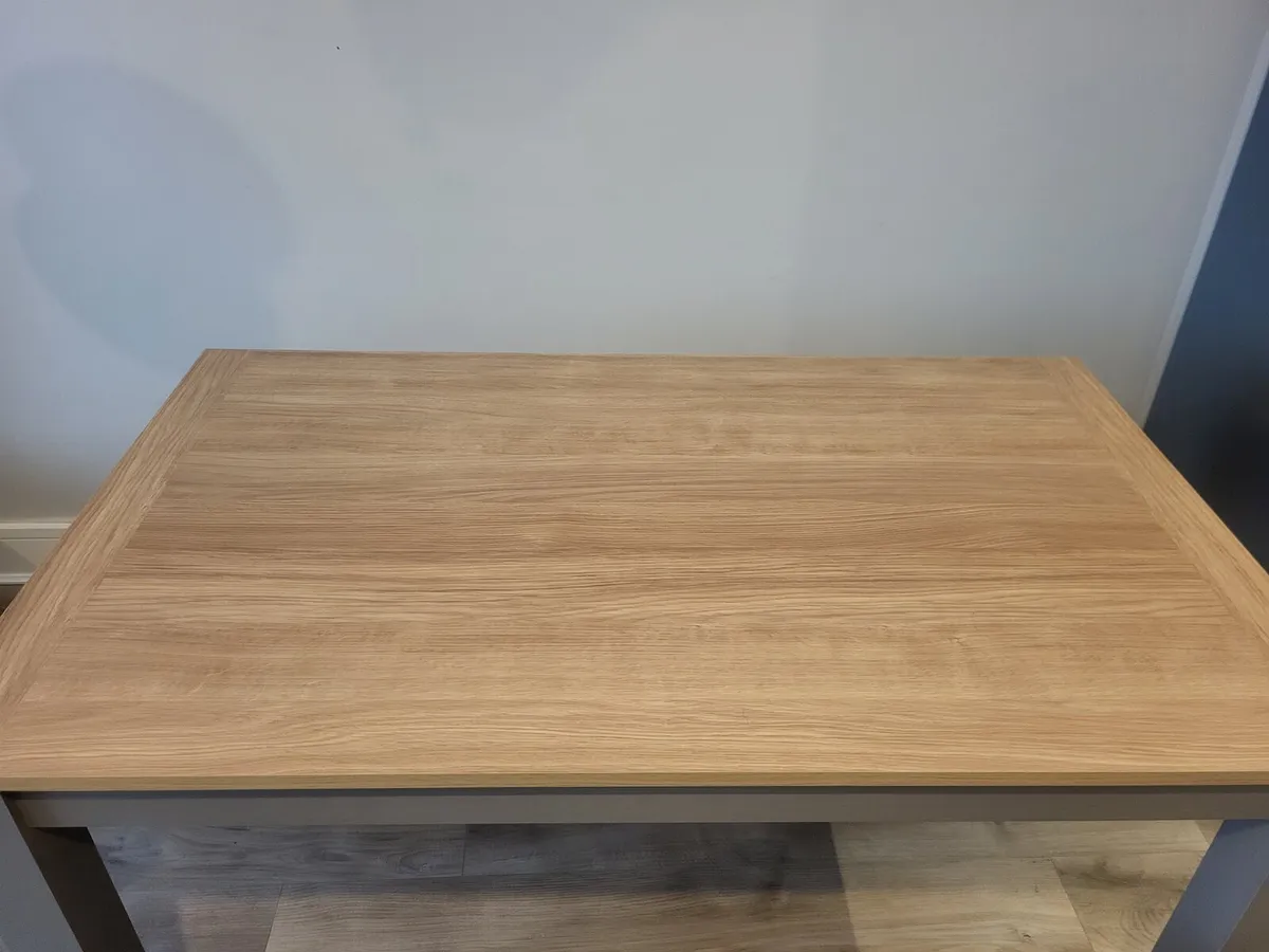 Dining table and benches - Image 4