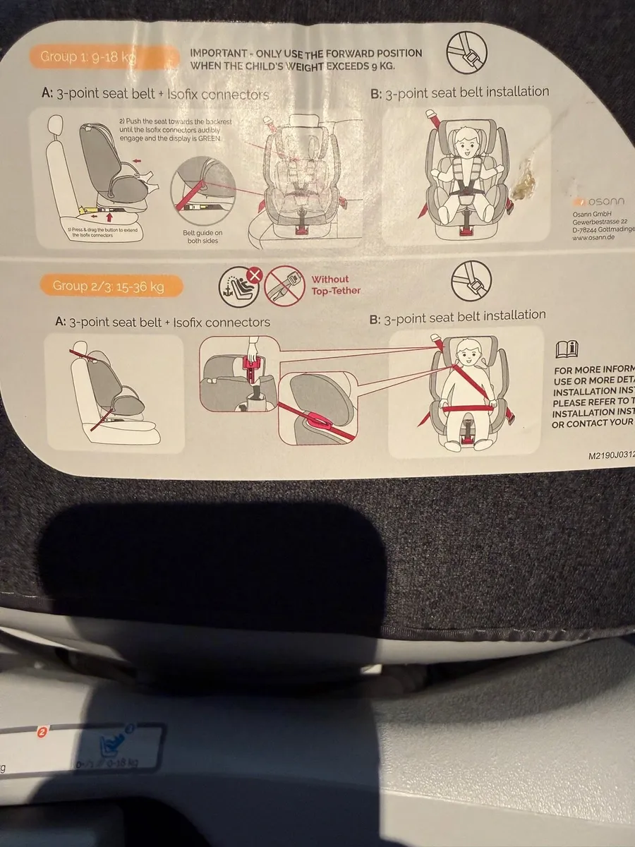 Child car seat - Image 3
