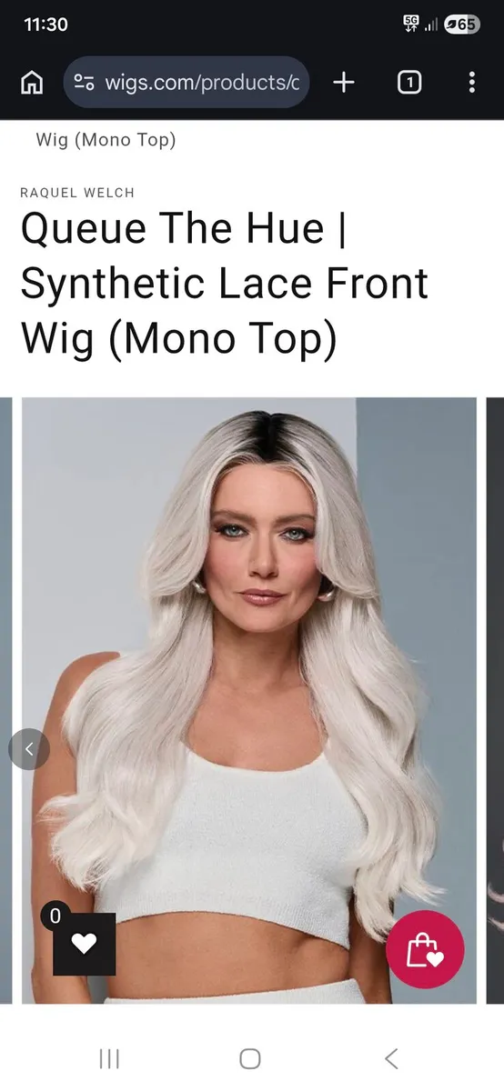 Raquel Welch New Wig with tags - Image 1