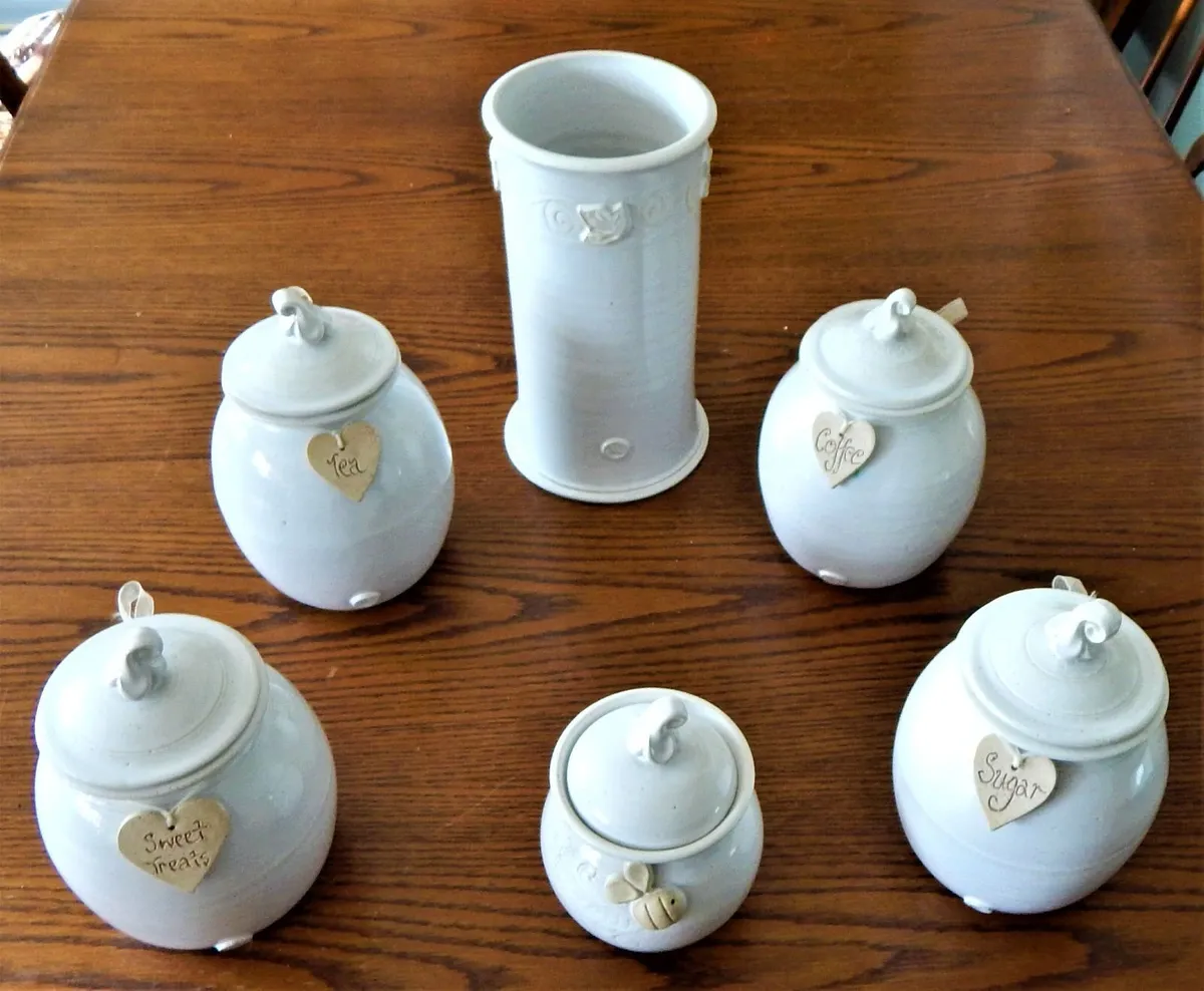 Collection of Handmade Ballyelland Pottery Pieces - Image 2