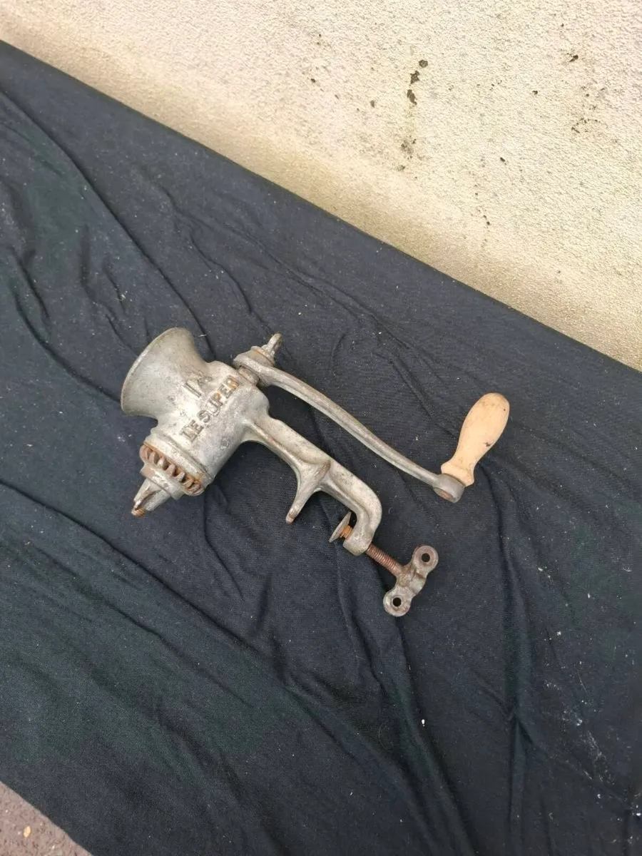 Vintage meat grinder