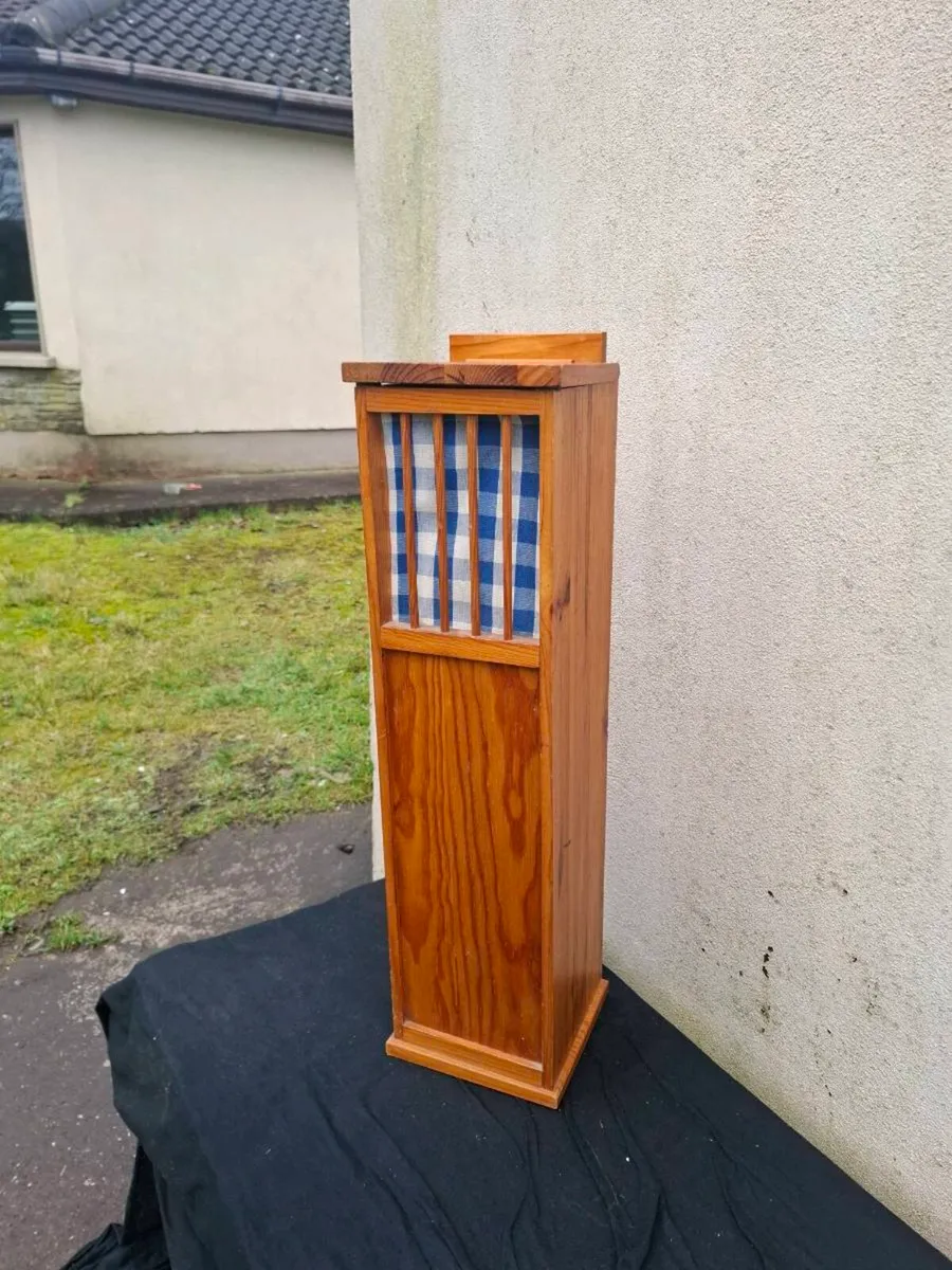 Vintage 70cm wood bread box