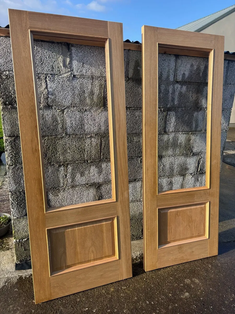 Oak doors - Image 1