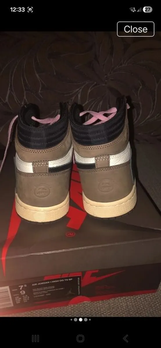 Jordan 1Travis Scott High Mocha - Image 4