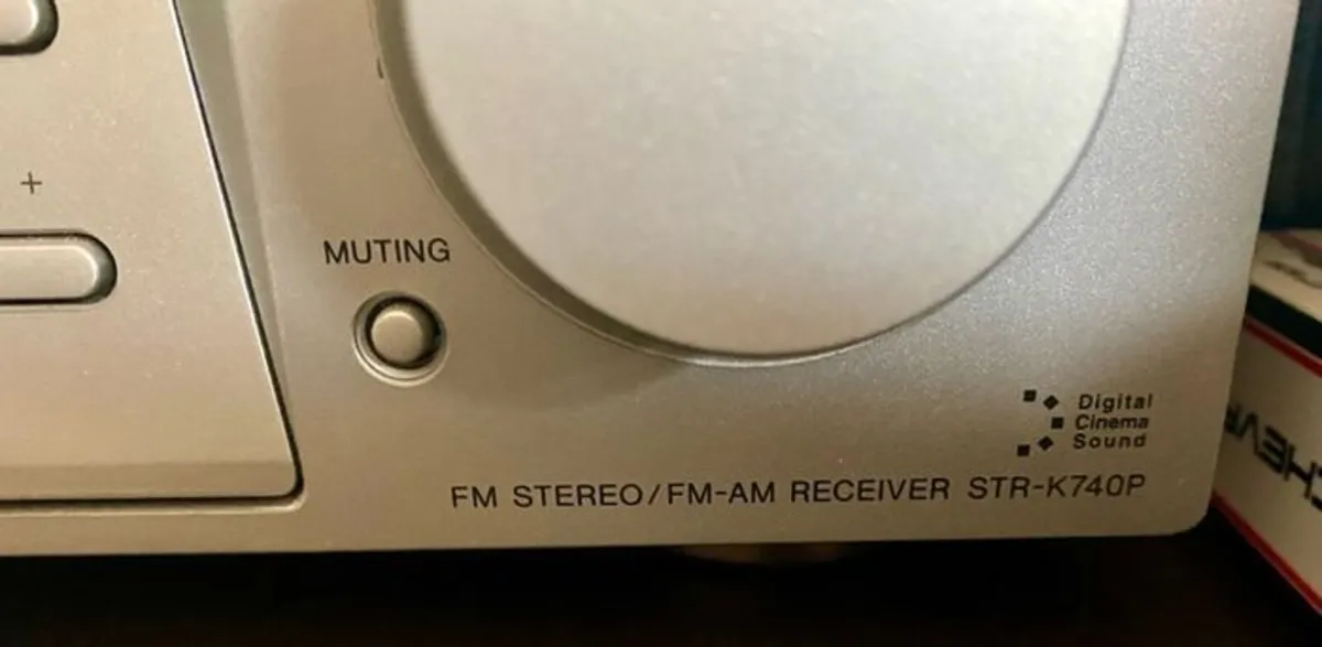Stereo Receiver Silver Sony STR-K740P FM-AM - Image 3
