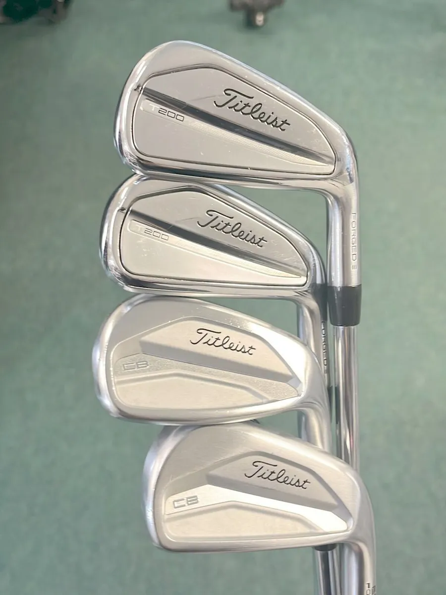 Titleist T200/620 CB Combo 5-PW 7 Irons Stiff €849 - Image 1