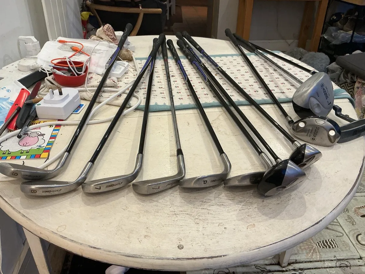 Set of ladies mixed MD golf clubs - Image 1