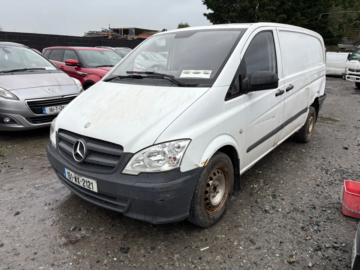 2015 Mercedes Vito only 185 kms driving - Image 3
