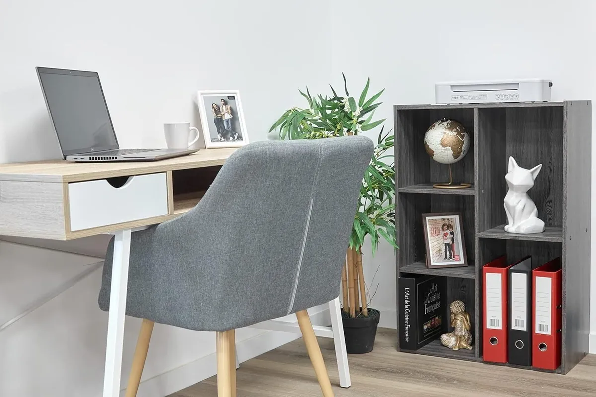 Wooden Storage Shelf Cabinet Cube Bookcase Open - Image 2