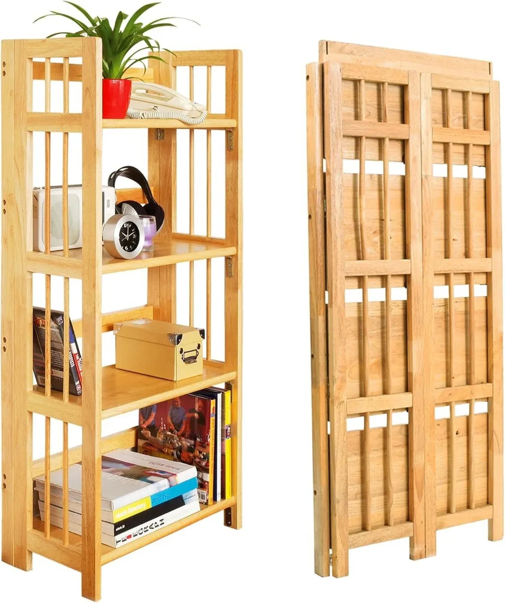 Housewares Rubberwood Racking Storage Shelving - Image 1
