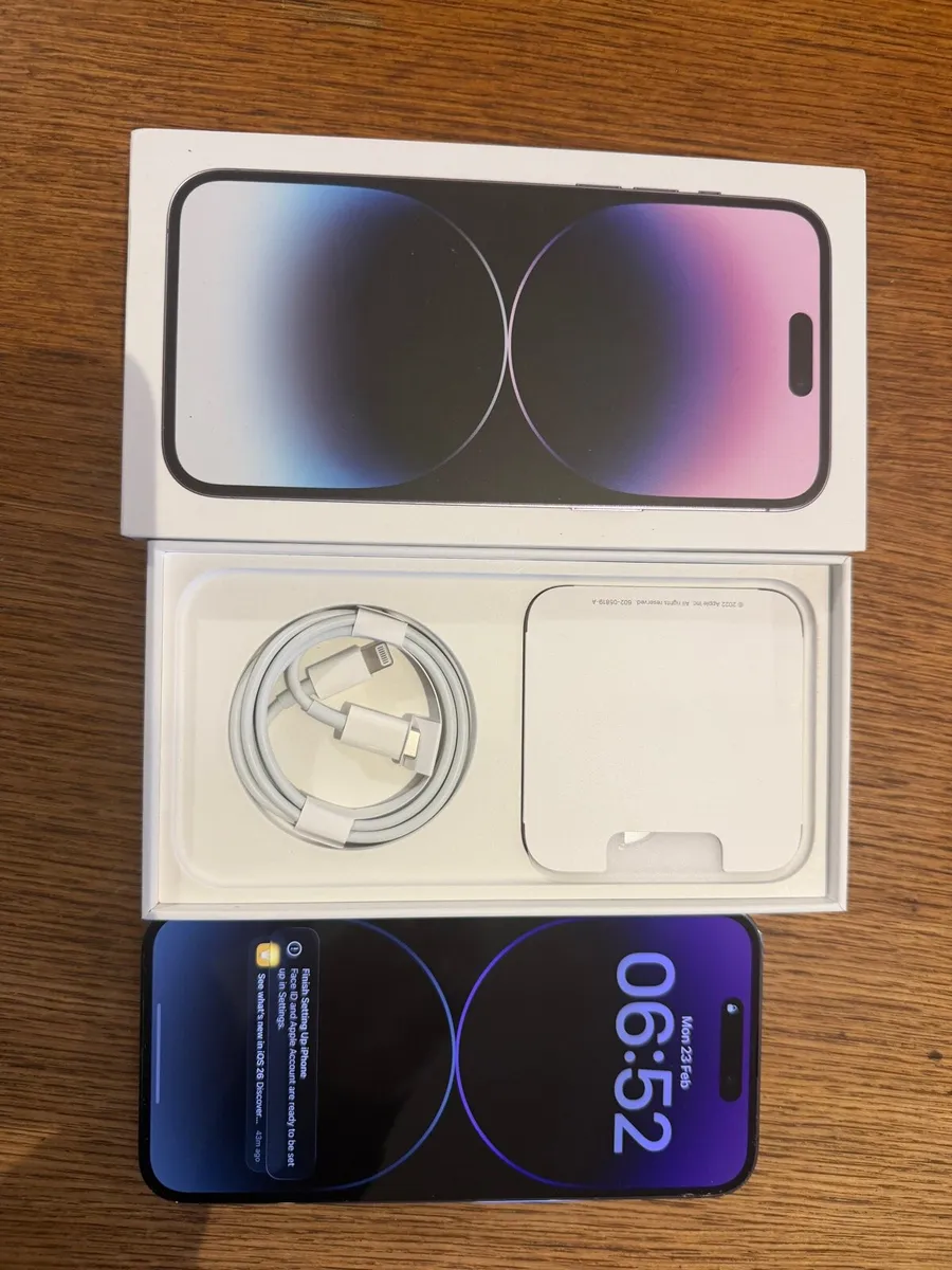 iPhone 14 Pro Max 256gb deep purple - Image 1