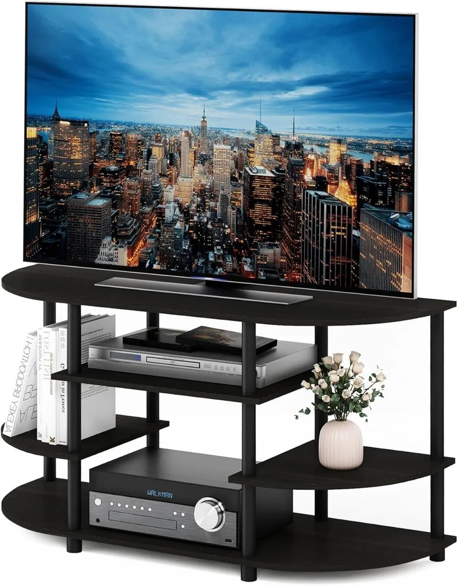 JAYA TV Stand Simple Design Corner Entertainment - Image 1