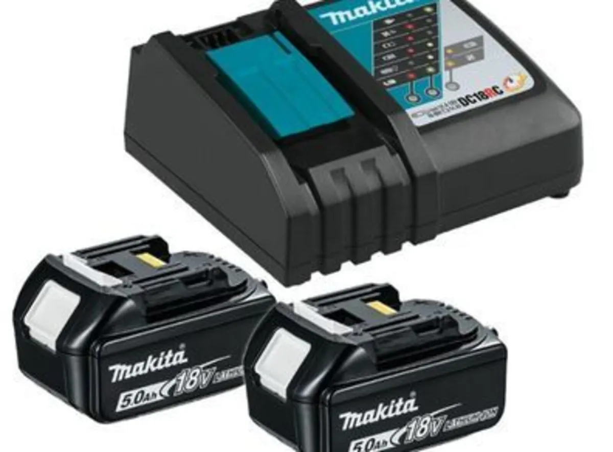 Makita 18v Lxt 5ah Battery & Charger Set