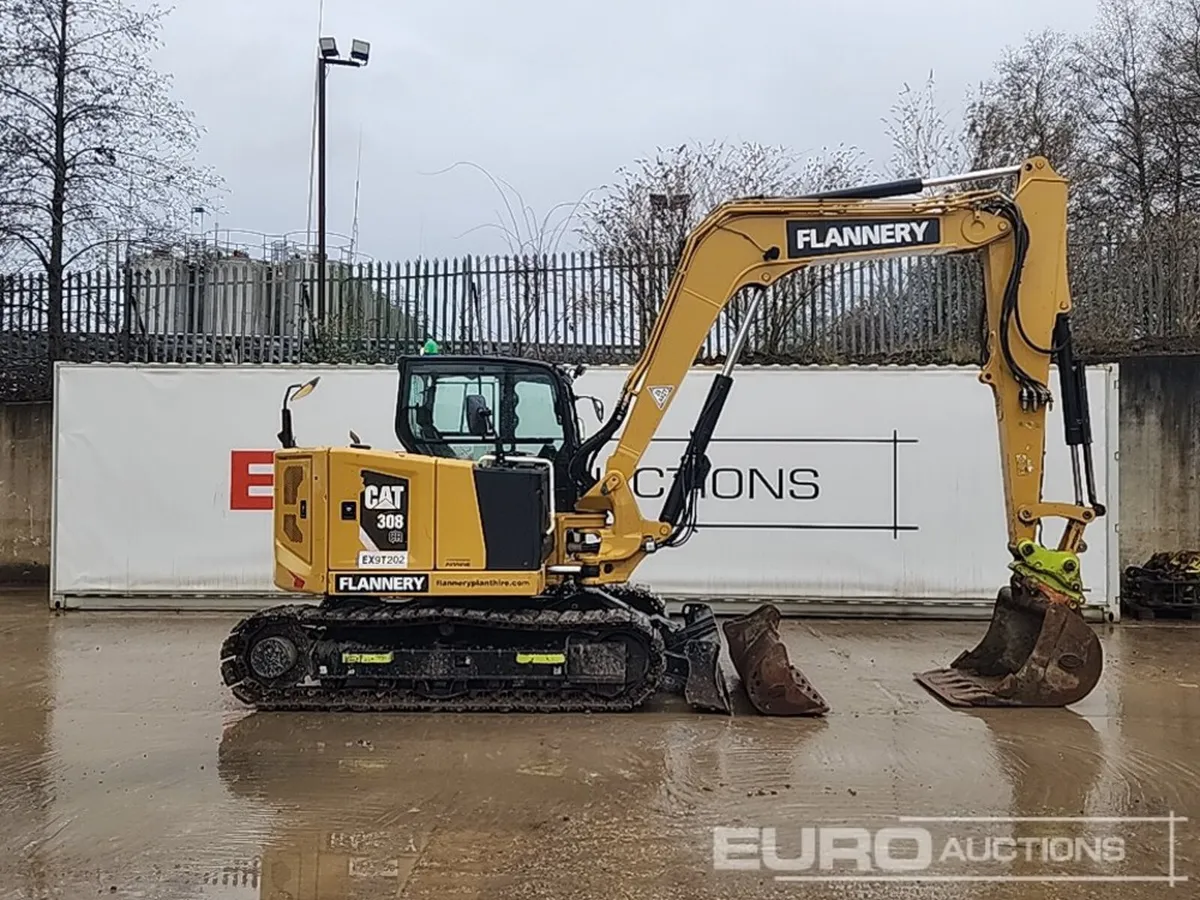 2019 CAT 308CR - Image 2