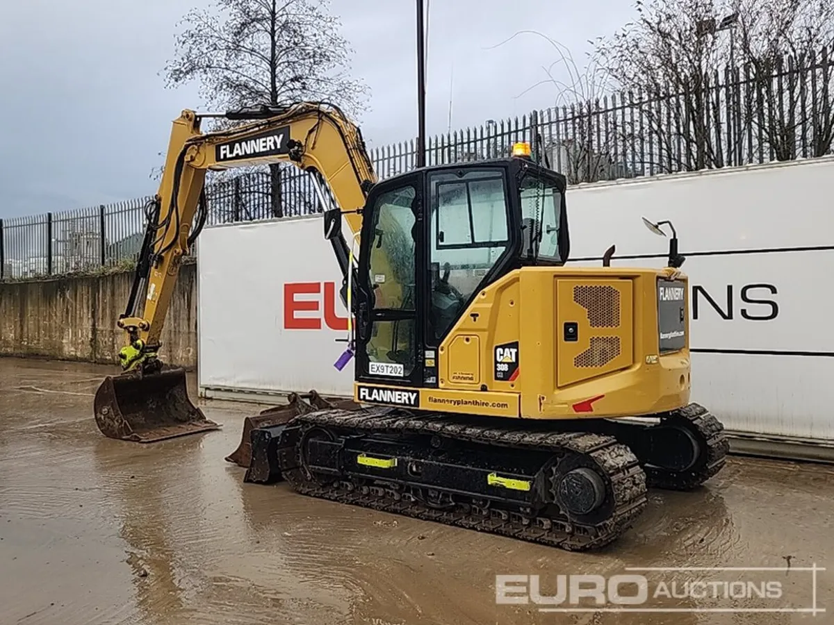 2019 CAT 308CR - Image 3