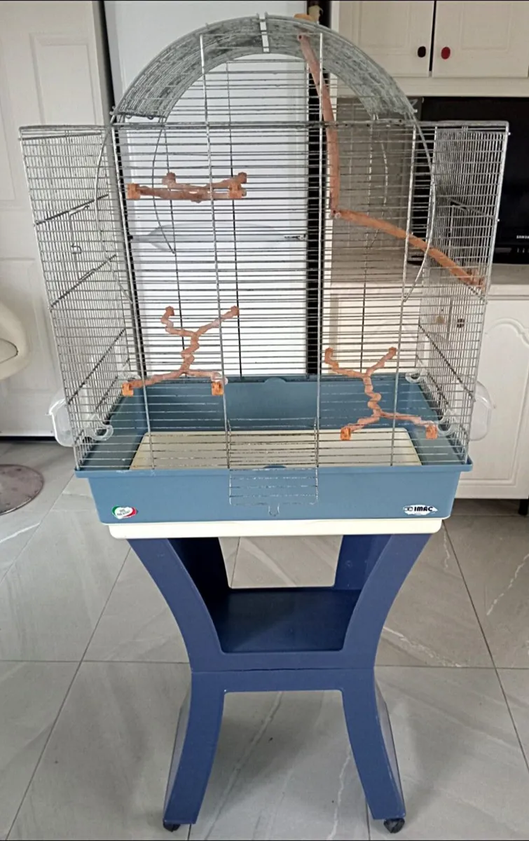 Birdcage with Stand - Image 2